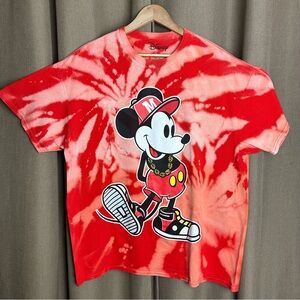 Mickey Mouse Hip Hop Custom Tie Dye Graphic Tee